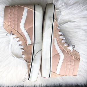 High Top Blush Vans